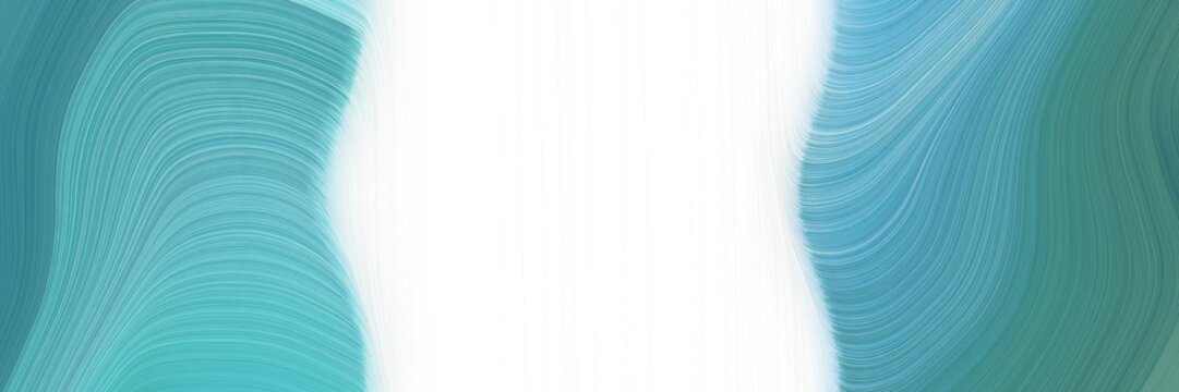 modern colorful designed horizontal header with cadet blue, lavender and sky blue colors. graphic with space for text or image. can be used as header or banner