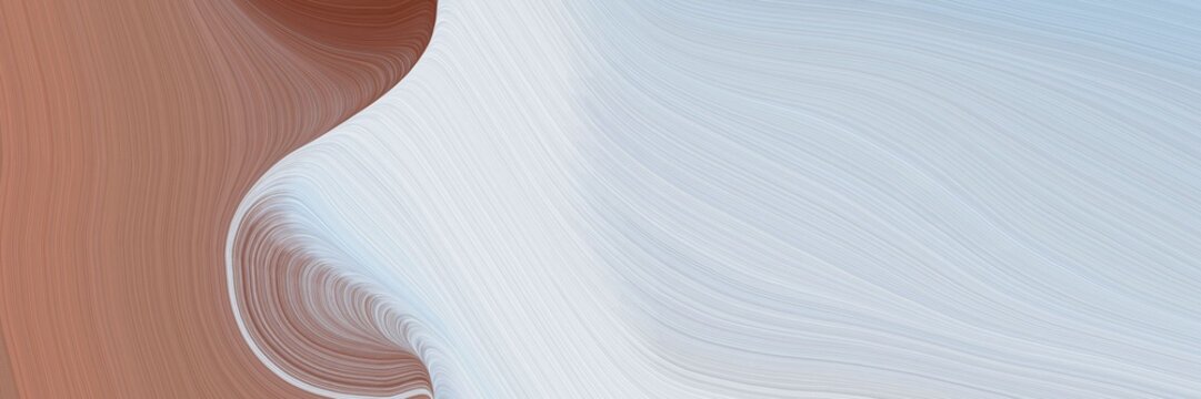 modern moving header design with light gray, pastel brown and rosy brown colors. graphic with space for text or image. can be used as header or banner