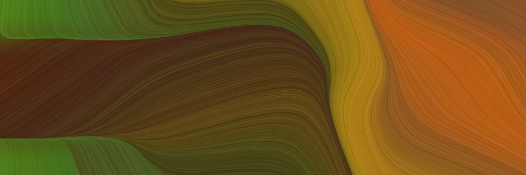 modern moving horizontal banner with chocolate, coffee and brown colors. graphic with space for text or image. can be used as header or banner