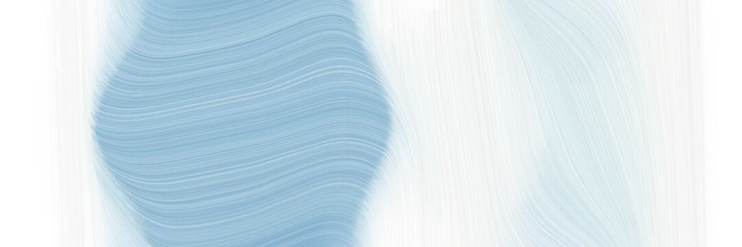 modern surreal banner with pastel blue, white smoke and light blue colors. graphic with space for text or image. can be used as header or banner