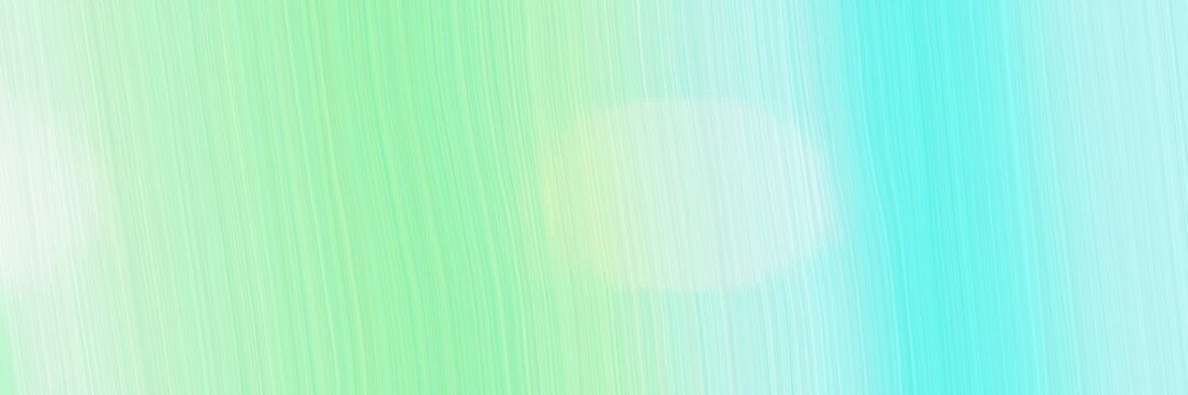 modern header with pale turquoise, tea green and aqua marine colors. graphic with space for text or image. can be used as header or banner