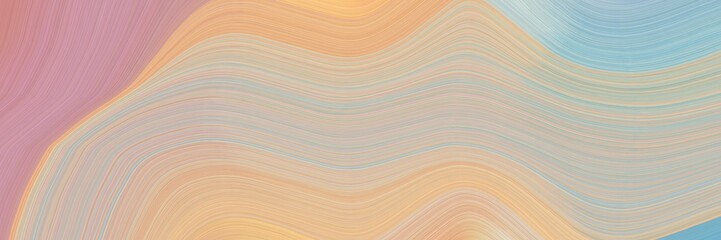Poster - modern dynamic header with tan, light steel blue and medium aqua marine colors. graphic with space for text or image. can be used as header or banner