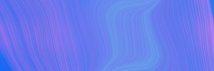 Poster - modern dynamic header design with corn flower blue, medium purple and royal blue colors. graphic with space for text or image. can be used as header or banner