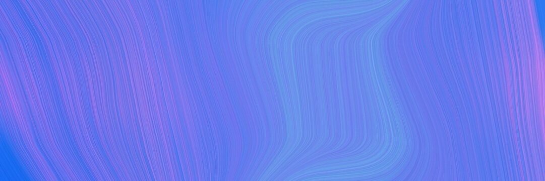 modern dynamic header design with corn flower blue, medium purple and royal blue colors. graphic with space for text or image. can be used as header or banner