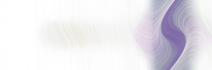 Poster - modern dynamic header with lavender, light slate gray and white smoke colors. graphic with space for text or image. can be used as header or banner