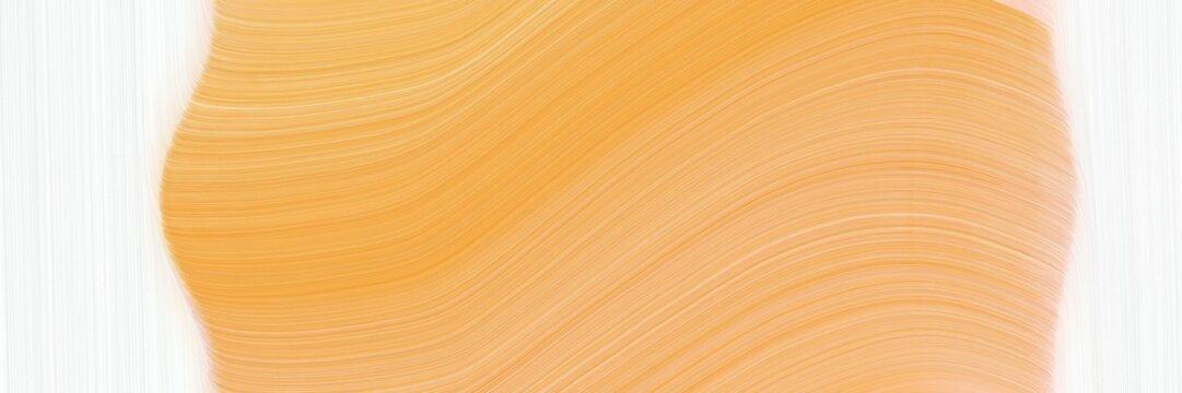 modern artistic banner with sandy brown, white smoke and skin colors. graphic with space for text or image. can be used as header or banner