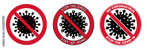 pic Picture Of Red Circle With Slash Through It https stock adobe com images vector set of no symbols against coronavirus pandemic red circle with diagonal slash enclosing a pictogram of covid 19 virus different designs for alert or awareness stickers badges and signs 336801780 start checkout 1 content id 336801780