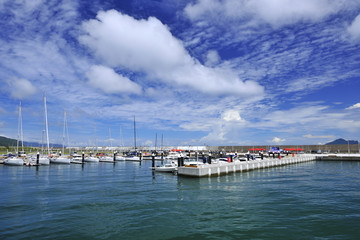 Canvas Print - Wulai fishing port Taiwan