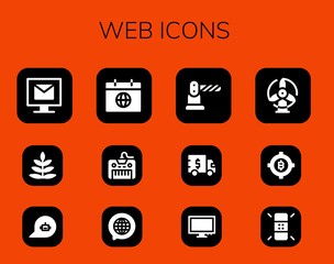 Sticker - web icon set