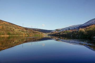 Wall Mural - Stalybridge Reservoir, Manchester, United Kingdom