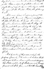 Aufkleber - Vintage handwriting template. Old letter texture. Ancient document background. Illegible text. Black and white pattern.