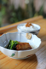 Wall Mural - braised pork belly in Japanese style