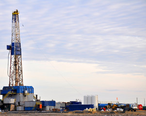 Wall Mural - The onshore drilling rig