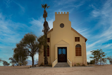 Vintage African church