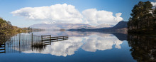 Skiddaw And Clouds Reflection