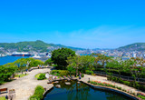 Fototapeta Kosmos - グラバー園から見た長崎の街並み