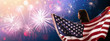 © Pasko Maksim  - Free Happy Woman Enjoying Independence Day USA