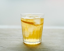 Glass Of Iced Tea. Stock Photo