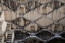 Ancient Step Well In Jaipur India