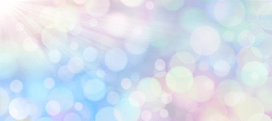 Wall Mural - abstract blurred pastel spring summer sky background