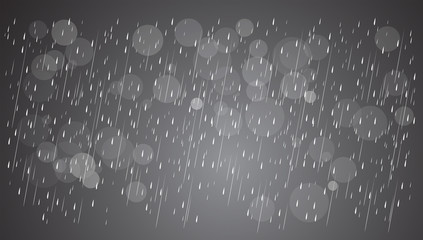 Wall Mural - bogey and rain