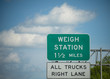 Interstate Truck Weigh Station