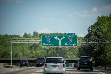 Raleigh and Durham, NC, Interchange