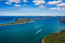 Aerial View Of Barrenjoey Head And Palm Beach