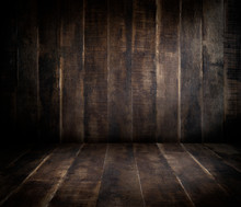 Wooden Wall And Floor