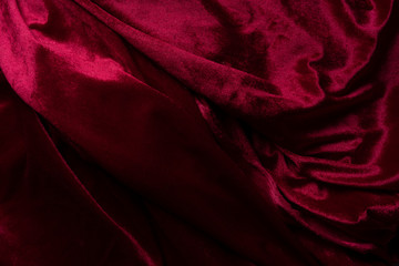 Texture, background. template. Silk fabric is colorful, This listing is for an exquisite and beautiful. BLEND dupioni silk fabric in red. Crepe de Chine, stone-washed , solid color scarlet red,