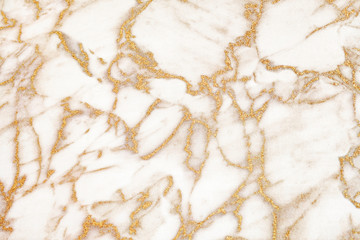 Wall Mural - White marbled stone surface