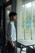 © 浩然 张 - A young Asian business man is working