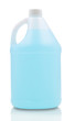 refill gallon of hand gel or hand sanitizer alcohol gel isolated on white background