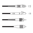 © Nikser - Optical fiber connector SC LC ST FC