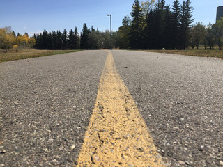 road in the countryside