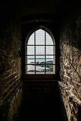  window in the old castle