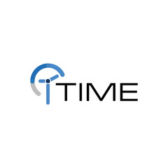 Time logo design concept template.