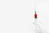 Fototapeta  - vaccine for virus