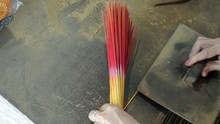 Colorful Incense Sticks In Vietnam