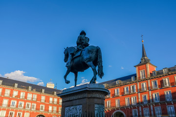 Canvas Print - plaza mayor à madrid