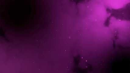 space traveling in the purple galaxy full of stars and shining cosmic bodies.