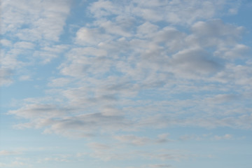 Wall Mural - blue sky dusk sky scape