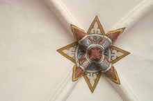 Close-up Of Star Shape On Ceiling