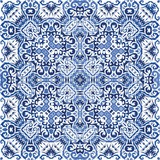 Fototapeta Kuchnia - Portuguese ornamental azulejo ceramic.