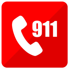 Wall Mural - 911 emergency call 