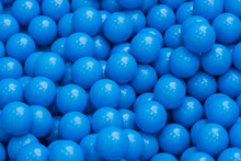 Full Frame Shot Of Blue Balls