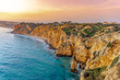 Ponta da Piedade in Lagos, Algarve, Portugal 