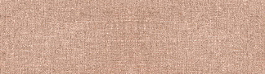 Poster - Brown beige natural cotton linen textile texture background banner panorama
