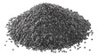 Poppy seeds pile p. somniferum, paths