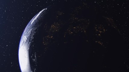 Wall Mural - earth in space